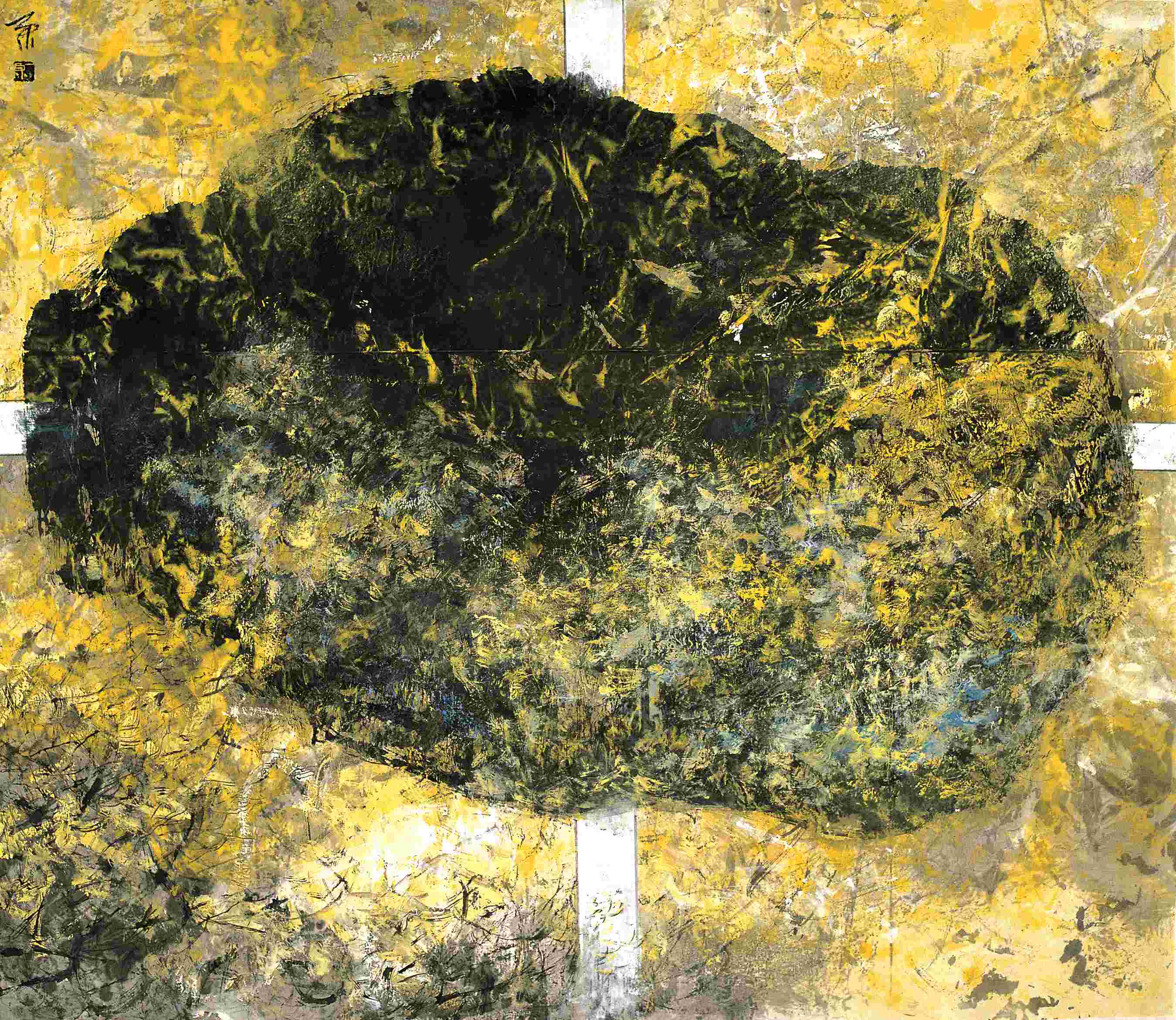 《升腾与坠落》169×145cm